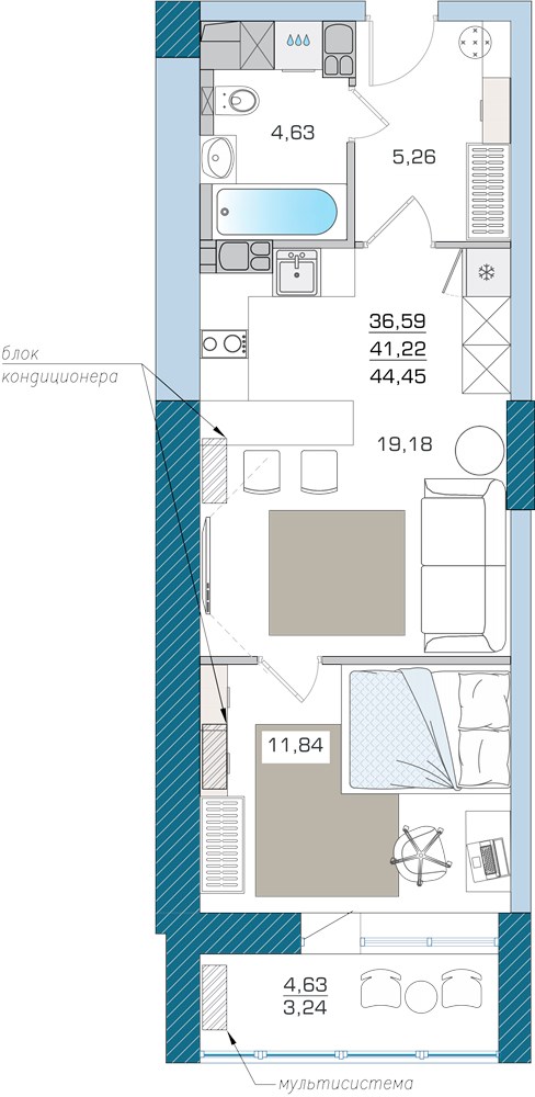 Квартира 3.10